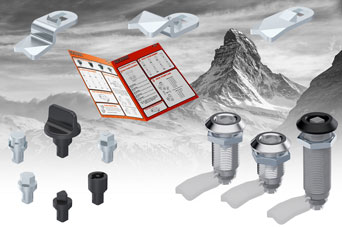 Rocfast at FDB Panel Fittings – quarter turn assembly matching the lock depth to the enclosure